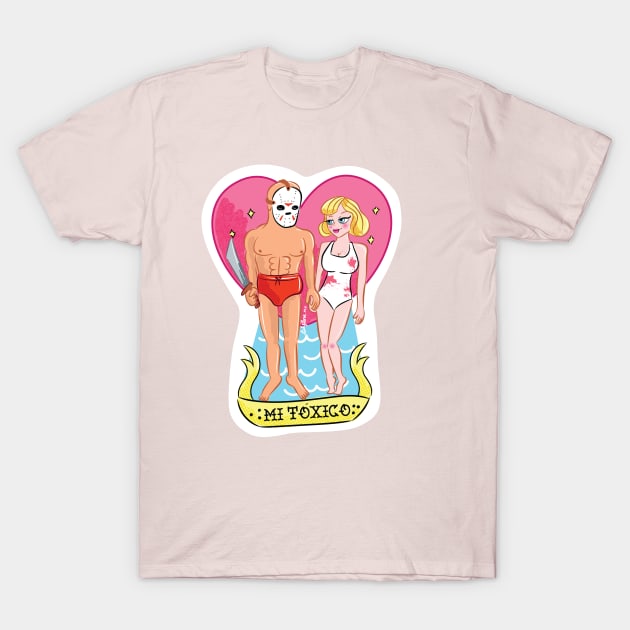 Halloween love toxic T-Shirt by LADYLOVE